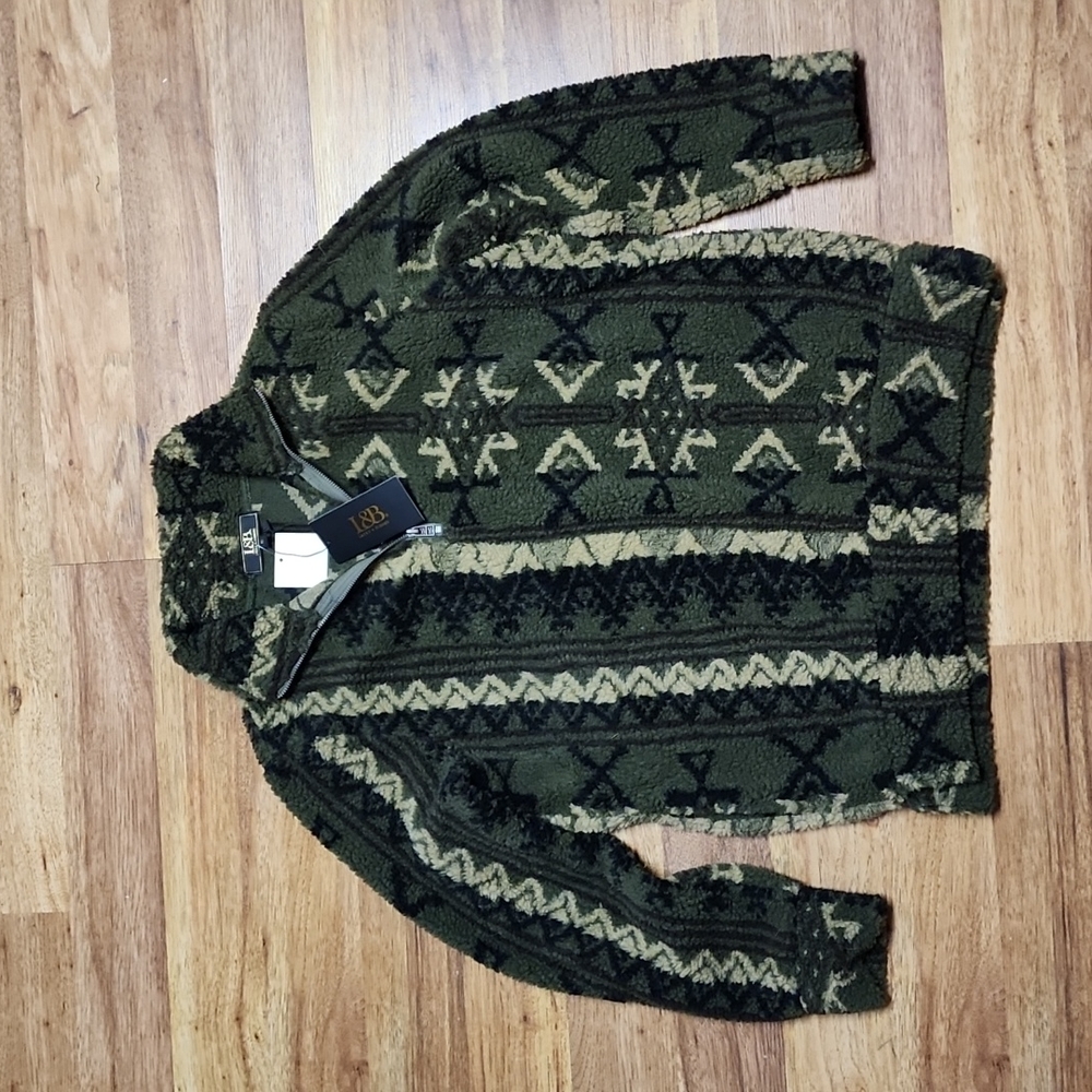 Aztec Sherpa quarter zip